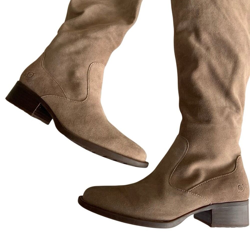 BORN Cricket Suede Knee Boots (Sz 10) - Picture 4 of 11